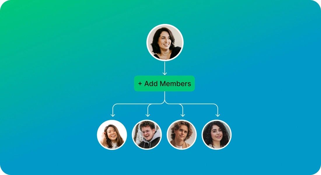 Set up for teams and multiple businesses