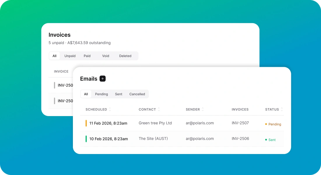 Keep track of what's happening